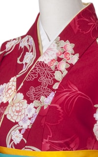 えんじ花輪Details2