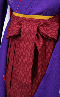紫折り鶴