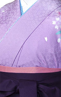 P藤色桜＆紫